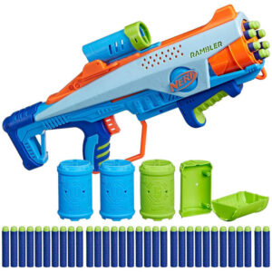 Nerf Elite JR Rookie Pack paleidimo įrenginys, 32 šoviniai, taikiniai ZA5180 - Image 1
