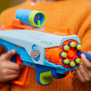 Nerf Elite JR Rookie Pack paleidimo įrenginys, 32 šoviniai, taikiniai ZA5180 - Image 2