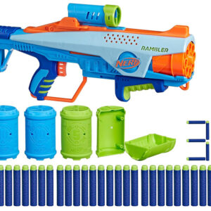 Nerf Elite JR Rookie Pack paleidimo įrenginys, 32 šoviniai, taikiniai ZA5180 - Image 7