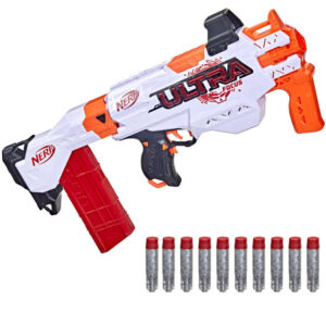 Nerf Ultra Focus didelio šautuvo rinkinys + ZA5182 putplasčio kulkos