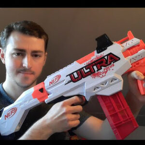 Nerf Ultra Focus didelio šautuvo rinkinys + ZA5182 putplasčio kulkos - Image 2