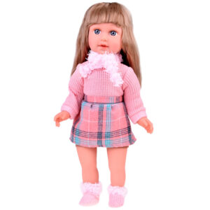 Minkšta, stilinga lėlė Kate išmokys jus paprastų frazių anglų kalba ZA5187 - Image 6