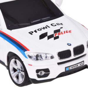BMW X6 sportinis policijos automobilis su nuotolinio valdymo pulteliu RC0660 BI - Image 8