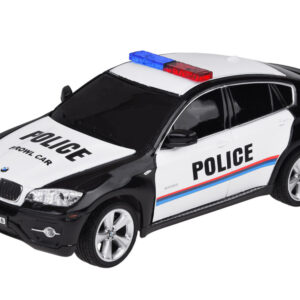 BMW X6 sportinis policijos automobilis su nuotolinio valdymo pulteliu RC0660 CY - Image 4