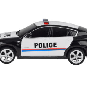 BMW X6 sportinis policijos automobilis su nuotolinio valdymo pulteliu RC0660 CY - Image 5
