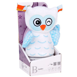 Naktinė lempa + muzikos dėžutė 2 viename OWL miego pagalbinė priemonė - spalvas keičiantis LED ZA5190 - Image 7