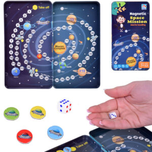 Magnetinis žaidimas Space Mission nešiojamas magnetinis žaidimas ZA5197