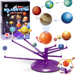 Mokomasis rinkinys 2in1 Saulės sistemos projektorius rodo planetas ZA5199