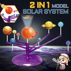 Mokomasis rinkinys 2in1 Saulės sistemos projektorius rodo planetas ZA5199 - Image 4