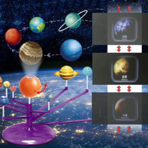 Mokomasis rinkinys 2in1 Saulės sistemos projektorius rodo planetas ZA5199 - Image 8