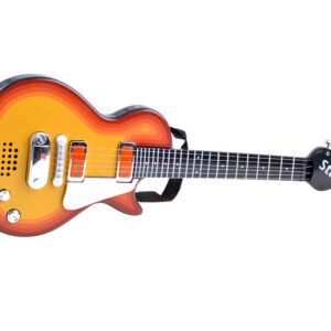 Elektrinės gitaros žaislas vaikams, melodijos, šviesos + diržas IN0169 CI - Image 5