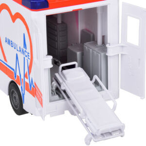 Greitosios pagalbos automobilis Medicininis automobilis Greitosios pagalbos automobilis su garsu ir šviesomis ZA5217 - Image 8