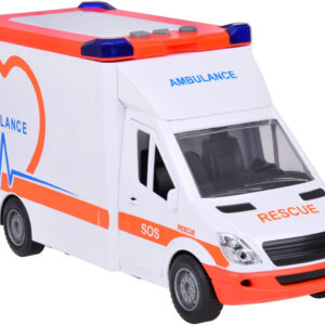 Greitosios pagalbos automobilis Medicininis automobilis Greitosios pagalbos automobilis su garsu ir šviesomis ZA5217 - Image 3