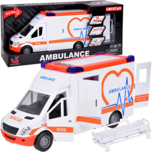 Greitosios pagalbos automobilis Medicininis automobilis Greitosios pagalbos automobilis su garsu ir šviesomis ZA5217