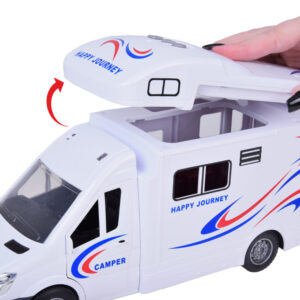 Automobilis kemperis kelioninis su šviesos ir garso efektais, atsidarančiomis durimis ir stogu ZA5218 - Image 8