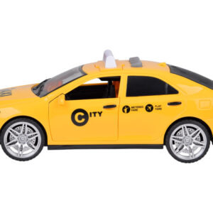 Taksi automobilis su garsu, šviesomis ir atsidarančiomis durelėmis ZA5220 - Image 3