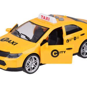 Taksi automobilis su garsu, šviesomis ir atsidarančiomis durelėmis ZA5220 - Image 7