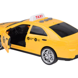 Taksi automobilis su garsu, šviesomis ir atsidarančiomis durelėmis ZA5220 - Image 8