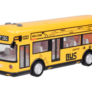 Geltonas vakarėlių autobusas atsidarančiomis durimis, garsais, šviesomis ir muzika ZA5222 - Image 2