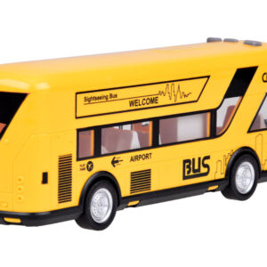 Geltonas vakarėlių autobusas atsidarančiomis durimis, garsais, šviesomis ir muzika ZA5222 - Image 5