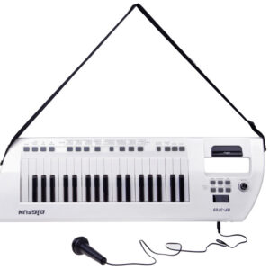 Elektrinis pianinas su mikrofonu, žaislinis instrumentas vaikams IN0173 - Image 3