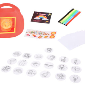 PROJEKTORIUS – 3-in-1 lagaminas piešimo pamokoms + skaidrės ir žymekliai TA0108 - Image 2