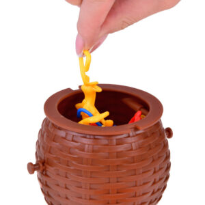 Laiko skaičiavimo įgūdžių žaidimas MONKEY ROPE – krentančios beždžionėlės iš krepšelio GR0685 - Image 7