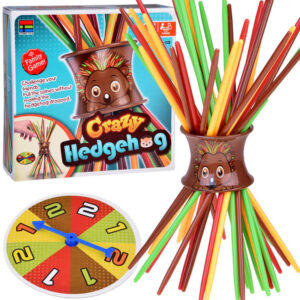 PICK-UPS arkadinis ir šeimos žaidimas CRAZY HEDGEHOG - paprastos taisyklės GR0686