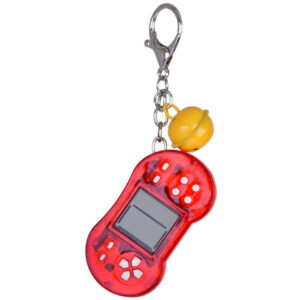 Maža raktų pakabuko konsolė su varpeliu – RETRO kelioniniai žaidimai vaikams GR0688 - Image 6