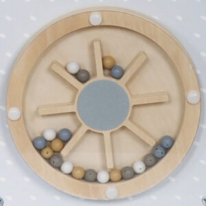 Daugiafunkcis medinis lavinamasis kubas Montessori ZA5264 - Image 3