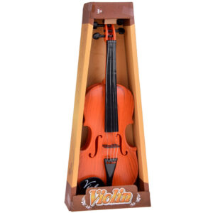 Plastikinis smuikas su stryku, žaislas vaikams, 42 cm IN0174 JA - Image 6