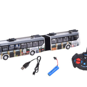 Nuotoliniu būdu valdomas troleibusas 36 cm miesto autobusas RC0673 - Image 7