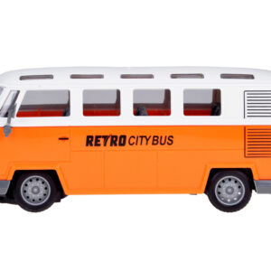 Nuotoliniu būdu valdomas RETRO CITY BUS – šviečianti transporto priemonė RC0677 - Image 3