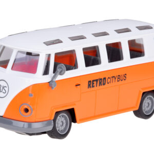 Nuotoliniu būdu valdomas RETRO CITY BUS – šviečianti transporto priemonė RC0677 - Image 8