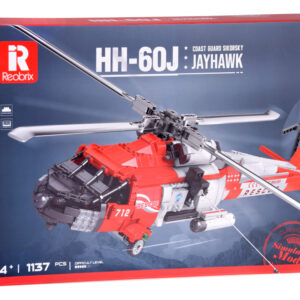 Konstruojami blokai Sikorsky HH-60J Jayhawk 1137 el. orlaivio sraigtasparnis ZA 5302 - Image 8
