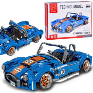 Techninių blokų konstruktorius 1816 dalių sportinis automobilis Cobra-427 ZA5307
