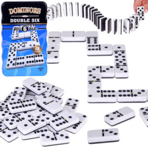 Klasikinis domino loginis ir lavinamasis žaidimas vaikams ir suaugusiems GR0693