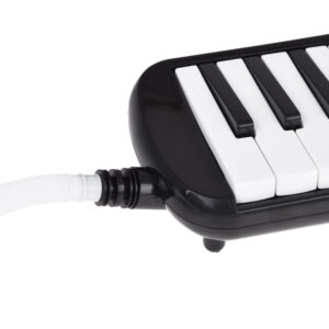 Muzikos instrumento Melody klavišinė armonikėlė, dėklas, du kandikliai IN0175 - Image 4