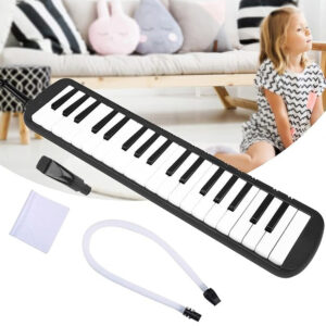 Muzikos instrumento Melody klavišinė armonikėlė, dėklas, du kandikliai IN0175 - Image 7
