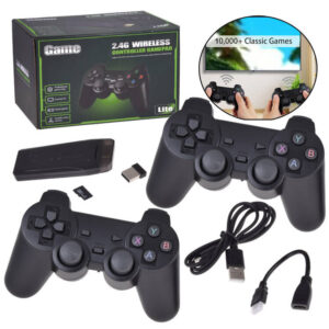 Žaidimų konsolės rinkinys HDMI RETRO + 2 pulteliai Daugiau nei 20 000 žaidimų kaip senais laikais GR0696