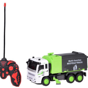 Šiukšliavežis + nuotoliniu būdu valdomas automobilis su šviesomis RC0684 - Image 2