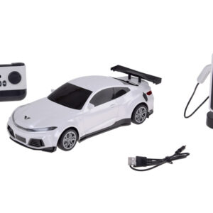 Automobilis + įkrovimo stotelė elektromobiliui su spalvotomis šviesomis RC0687 - Image 2