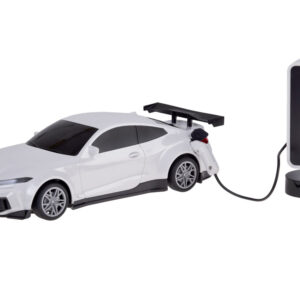 Automobilis + įkrovimo stotelė elektromobiliui su spalvotomis šviesomis RC0687 - Image 6