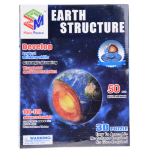 3D dėlionė Planet Earth 50 detalių Žemės struktūra ZA5348 - Image 5