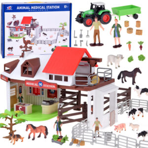 ANIMALS FARM SERIES Didelis rinkinys „Veterinaras kaime“ 102 dalys ZA5350