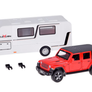 Visureigis „Jeep“ su kemperiu priekaba, visureigis su LED žibintais ZA5351 CZ - Image 4