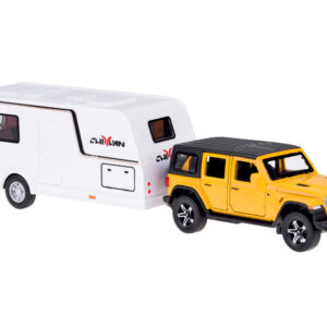 Šventinis automobilis Visureigis + namelis ant ratų su šviesomis ZA5351 - Image 5
