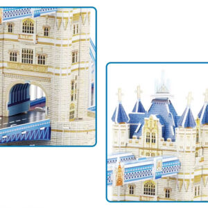 Tower Bridge 3D dėlionė 120 detalių erdvinė dėlionė Londonas ZA5399 - Image 3