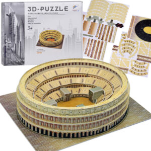 3D dėlionė Romos Koliziejus 84 dalių erdvinė dėlionė ZA5401