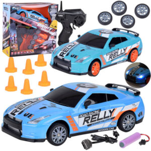 Nuotoliniu būdu valdomas drifto automobilis AUTO drifto nuotolinio valdymo pultas RC kūgiai RC697
